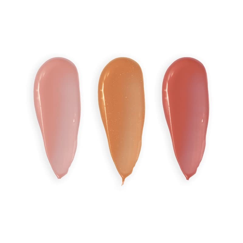PROFUSION COSMETICS LIP TRIO HIGH SHINE LIP GLOSS - NUDES