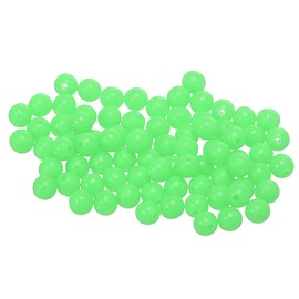 YELARXI Fishing Beads Glow Soft Plastic Fish Rigs 6 mm for Catfish (1000 Pack, Green)