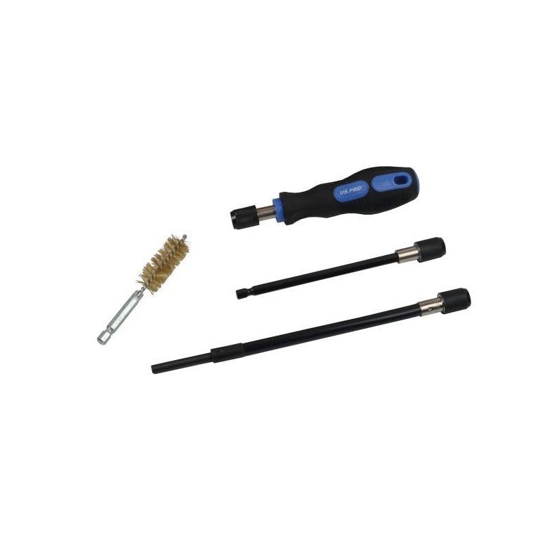 US PRO Tools 19pc Brush Kit For Cleaning Diesel Injector