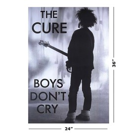 POSTER STOP ONLINE The Cure - Music Poster (Boys Don't Cry) (Size 24" x 36") (Poster & Poster Strip Set)