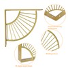 Chstarina Shelf Bracket, Heavy Duty Fan-Shaped, Shelf Bracket, Heavy Duty