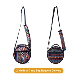 5.5 Inches Mini Steel Tongue Drum 8 Notes C-Key Handpan Drum Steel Pocket Drum Percussion Instrument with Mallets Carry Bag for Meditation Yoga Zazen Musical Education