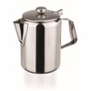 Stainless Steel Coffee Pot 1000 ml with Hinged Lid Highly