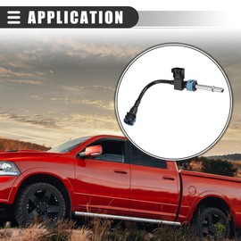 Motoforti Fuel Pressure Sensor, Oil Pressure Switch, for Dodge for Ram 1500 2014-2018, Plastic, NO.68268053AA, Black