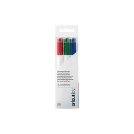 Cricut Joy Permanent Markers | Red, Green & Blue | Pack of 3 | For Use with Joy