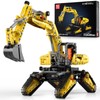 Mould King Crawler Excavator Building Sets, 17076 Engineering Excavator Building