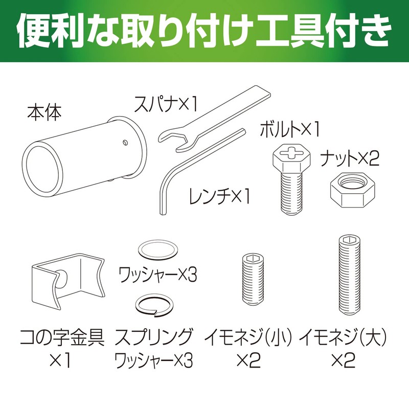 SEIWA Car Exterior Muffler Cutter Blush Cutter M K432 Tail