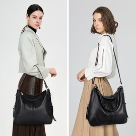 TANTOMI Hobo Bags for Women Crossbody Bags Set Crossbody Purses and Handbags Tote Bags with Adjustable Shoulder Strap 2pcs