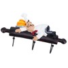 Jwthee Cute Chef with Bread Figurine Wall Hooks, Fat Chef