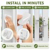 2 Pack No-Drill Child Safety Chain Lock for Windows and