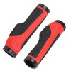 Mountain Bike Soft Handlebar Grips Bicycle Double Lock AntiSlip Rubber