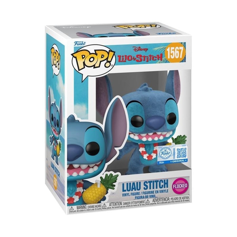 Funko Pop Luau Stitch Original Flocked 1567
