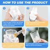 WANJAO Glass Etching Kit, Long-Lasting with Etching Stencils, Gloves Paper