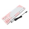 Mechanical Keyboard 87 Keys Blue Switch Ergonomic Multicolor Backlight Design