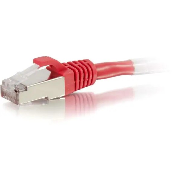 UD_C2G-35ft Cat6 Snagless Shielded (STP) Network Patch Cable - Red