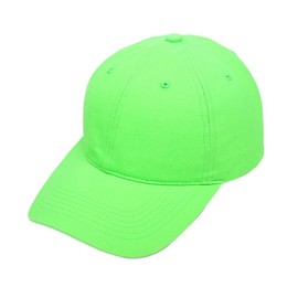 niumanery Unisex Fluorescent Neon Baseball Cap Bright Solid Color Outdoor Sunscreen Hat Hot Pink