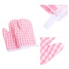 Hemoton Oven Gloves Mini 2 Pieces Oven Gloves for Children