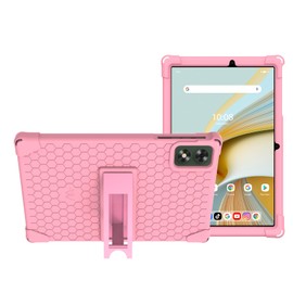 (for ZTAB10) Transwon Kids Case Cover for Vortex Z TAB 10 Tablet 10 Inch, ZTAB10 Tablet Case 2 Camera - Pink