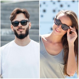 Unning 6 Pack Neon Sunglasses Bulk Retro Colorful Sunglasses Multipack 80s Vintage Sunglasses Party Favors for Adults Men and Women