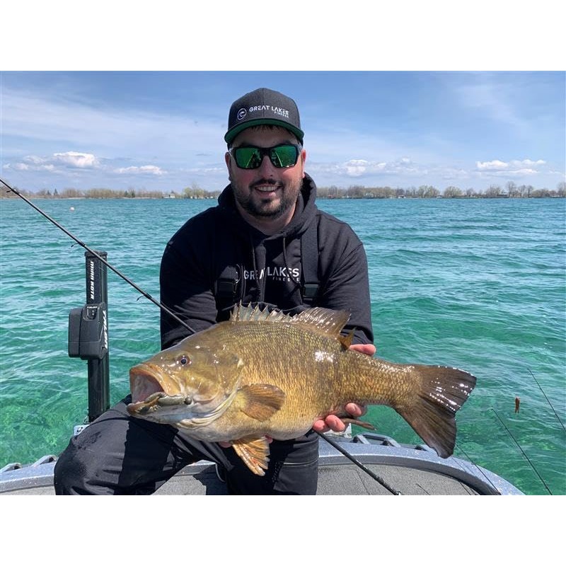 Great Lakes Finesse Snack Craw - Green Pumpkin Orange -