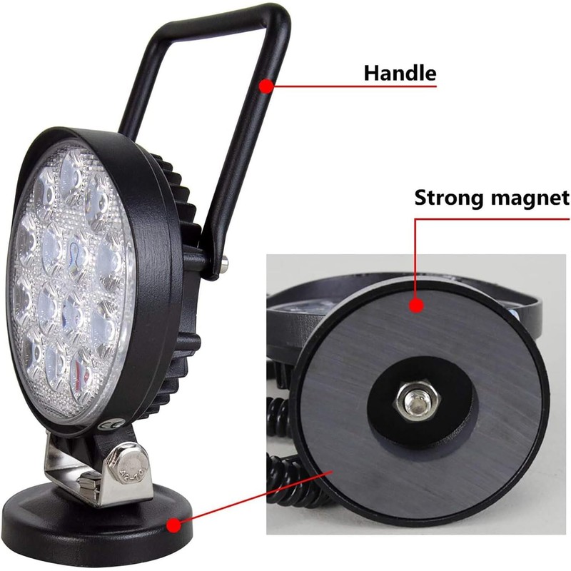 Willpower 1 x LED Work Light with Magnetic Base, 4.5