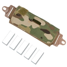 Lpoip Nvg Counterweight，Tactical Helmet Accessories，Helmet Counterbalance Weight Bag for Fast BJ PJ MH Tactical Helmets (Mud Camouflage)
