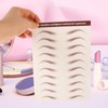NOLITOY 3 Sheets Eyebrow Tattoo Sticker 4D Hair-like Waterproof Eyebrow