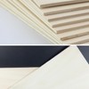 20 Pack Wood Sheets 5.9 x 3.9 x 0.08 Inch