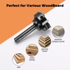 Genmitsu CNC Spoilboard Surfacing Router Bit, 1/4" Shank 1” Cutting