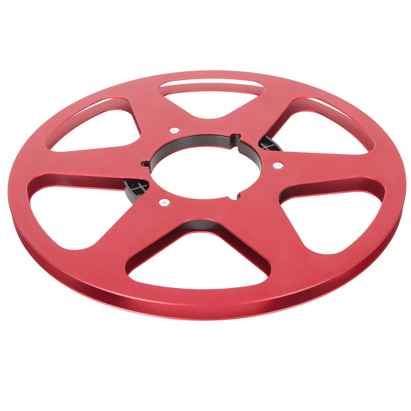 1/4 10.5 Inch Empty Tape Reel Aluminum Alloy 6 Hole