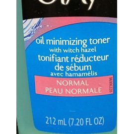 Olay 3 olay oil minimizing toner with witch hazel normal skin 7.2oz ea scuffed bottle