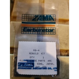 ZAMA PART # RB-4 CARBURETOR REBUILD KIT