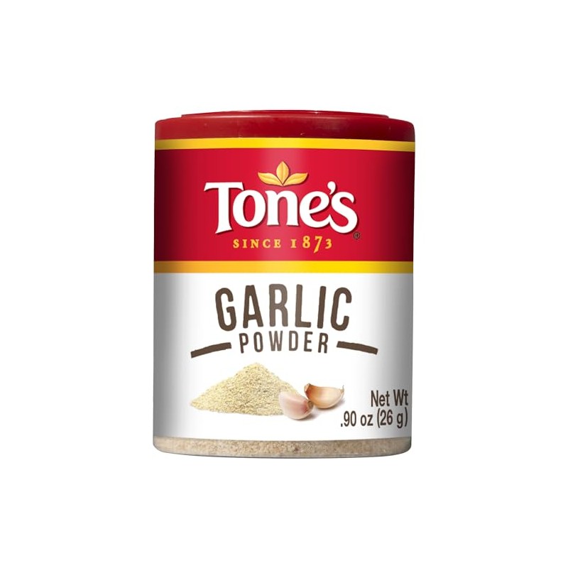 Tone's Granulated Garlic, 0.90 Ounce