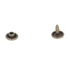 500set Metal Studs Rivets 8mm DIY Iron Double Flat Burr