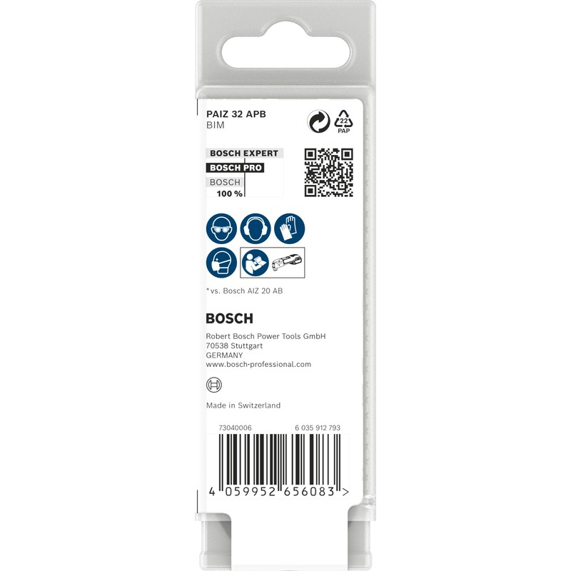 Bosch 10 x Pro Multi Material PAIZ 32 APB Sheet