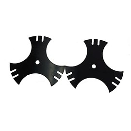 PHUOC LOC THO for (2-Pack) 9"x9" Tri-Point Edger Blade Fits Troy-Bilt TB554 TEB515 781-0748