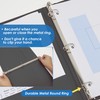 BAZIC 3 Ring Binder 1.5" Economy View Binders Organizer -
