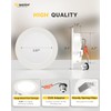 Ensenior 4 Inch LED Can Lights 12 Pack, Dimmable Retrofit