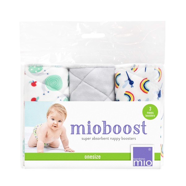 Bambino Mio, mioboost Diaper Insert, 3 Pack, pet Party