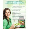 Fruits and Veggies Supplement, Made from 36 Superfood Ingredients,2 Months