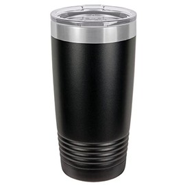Polar Camel 20 oz. Stainless Steel Vacuum Insulated Tumbler (Black)