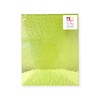 Wissmach Stained Glass Sheet: Light Olive Green English Muffle |