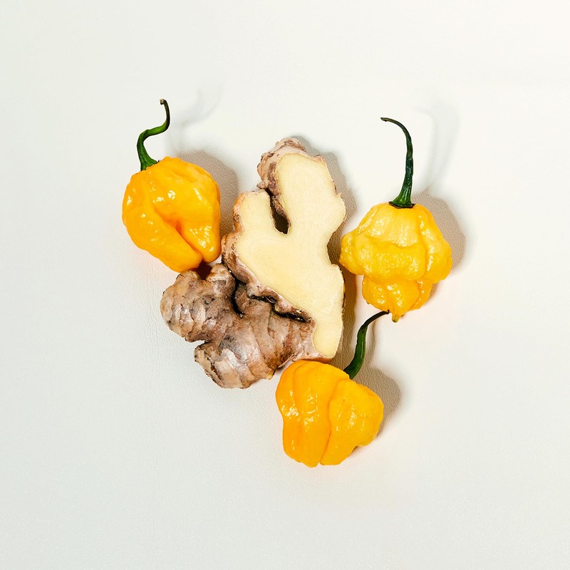 Queen Majesty Scotch Bonnet & Ginger Hot Sauce, 5 oz