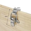 4 PCS 304 Stainless Steel Tension Clasp Spring Loaded Latch