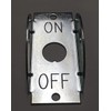 1213 Carling Toggle Switch Guard Marked On Off, 272-07293