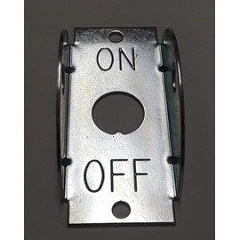 1213 Carling Toggle Switch Guard Marked On Off, 272-07293