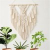 BMIDRUT Hanging Macrame Tapestry Woven Boho Wall Art Handmade Macrame