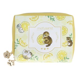 Sunstar Stationery Mofusand Pouch Square Lemon Tea S2322250