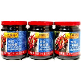 Lee Kum Kee Chili Black Bean Sauce 8.1 oz ( Pack of 3 )~Exp 12/02/2025