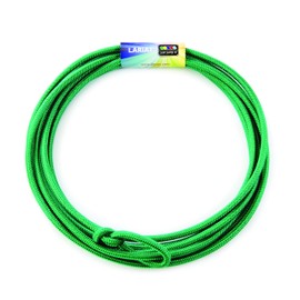 Just Jump It Lil Lariat Junior Lasso Rope - Pre-Tied 20' Kids Cowboy Rope - Designed for Kids Safety - Green